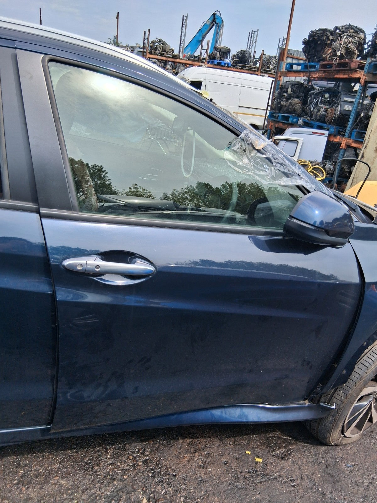 2020 HONDA HR-V FACELIFT OSF DRIVER SIDE FRONT BARE DOOR MIDNIGHT BLUE B610M