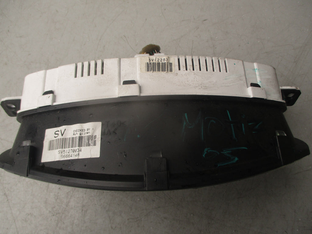 2005 CHEVROLET MATIZ MK 2 1.0 PETROL SPEEDOMETER INSTRUMENTAL CLUSTER 96664148