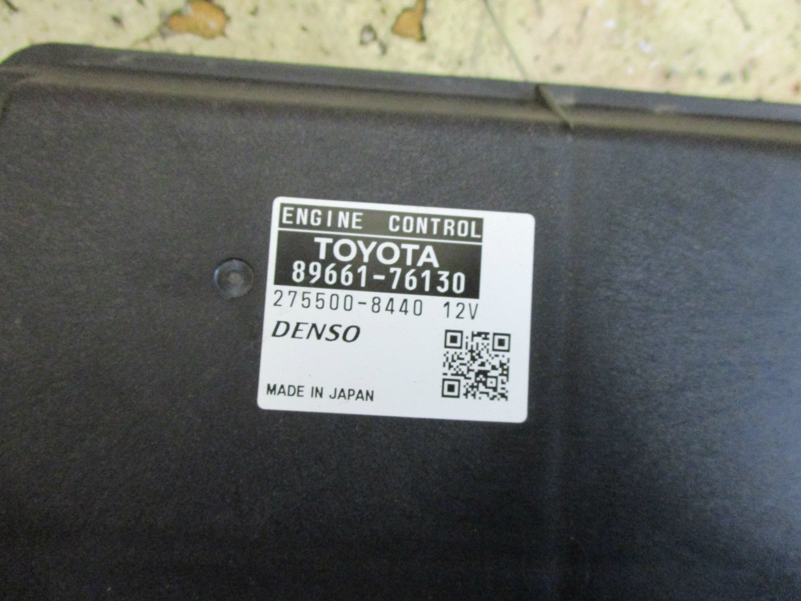 LEXUS CT200h 2014 1.8 ECU ENGINE CONTROL UNIT MODULE 89661-76130 275500-8440