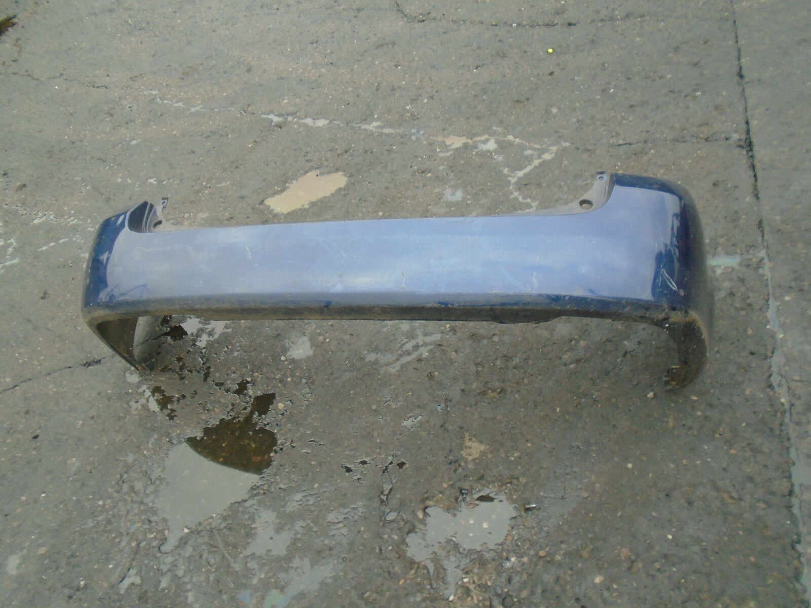 MAZDA PREMACY 2003 REAR COMPLETE BUMPER BLUE