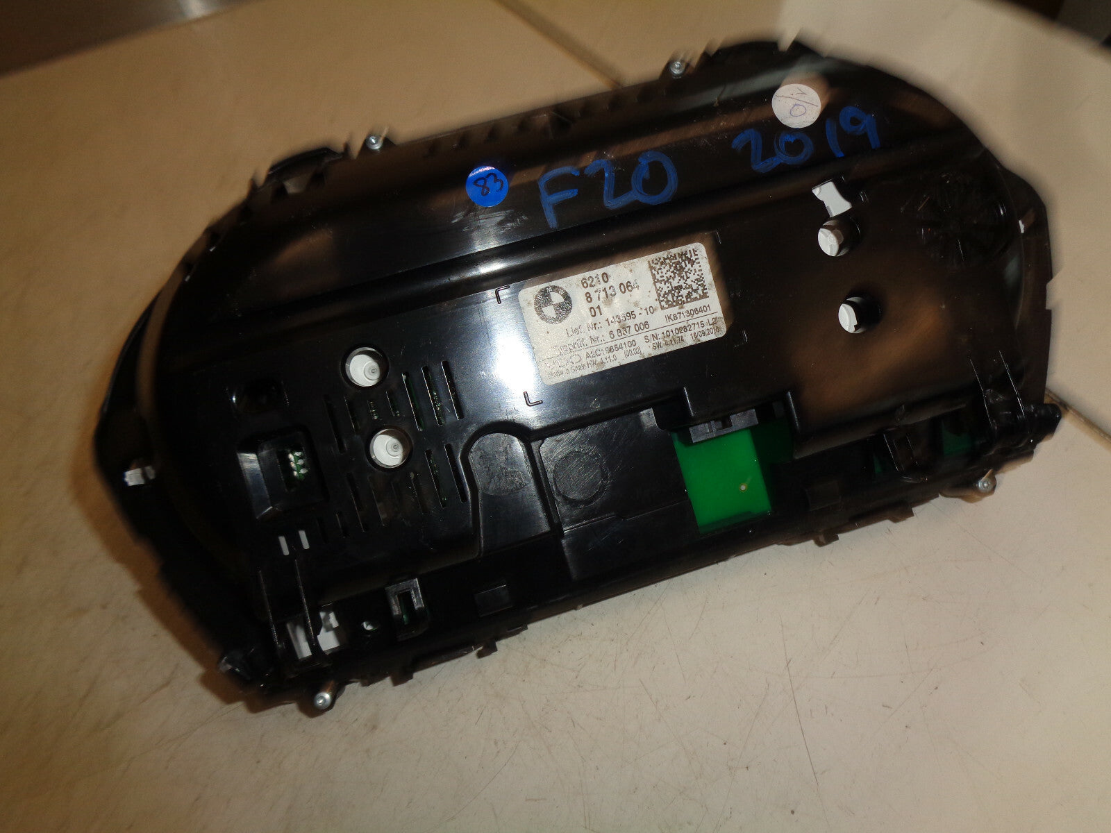 BMW 1 SERIES F20 2019 2.0 PETROL SPEEDOMETER INSTRUMENT CLUSTER 6837006