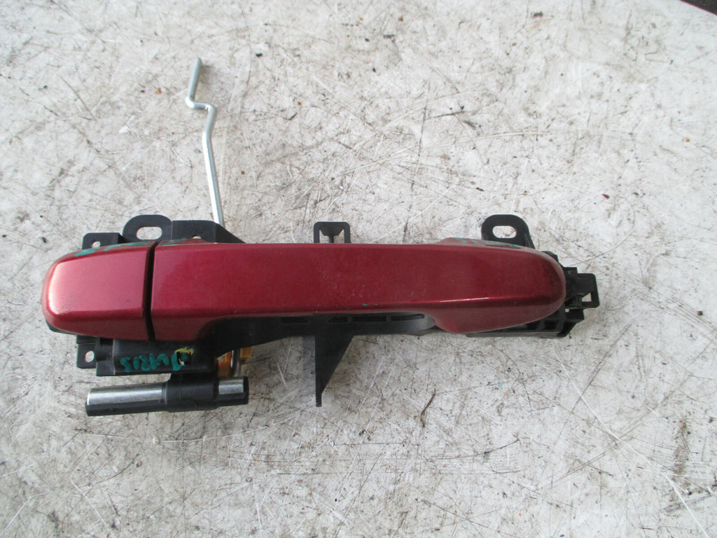 TOYOTA AURIS 2018 MK2 NSF PASSENGER SIDE FRONT EXTERIOR DOOR HANDLE RED