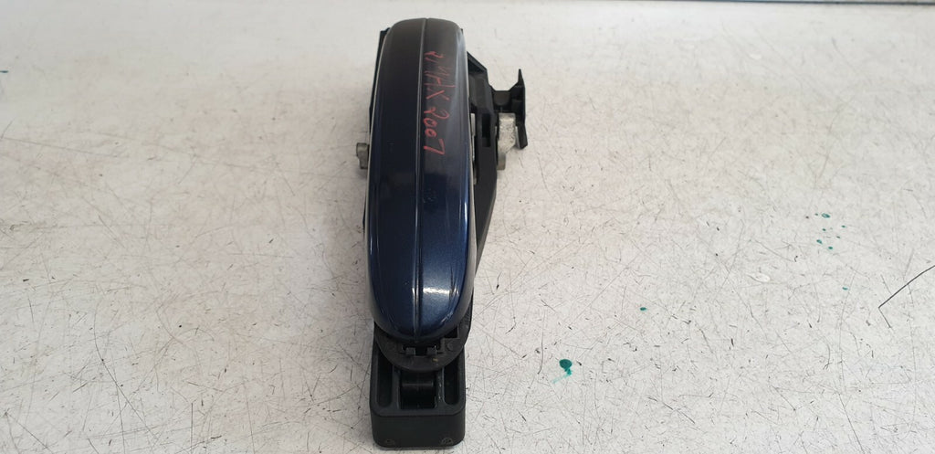 FORD S MAX 2007 NSF PASSENGER SIDE FRONT EXTERIOR DOOR HANDLE BLUE 6M21U224A37B