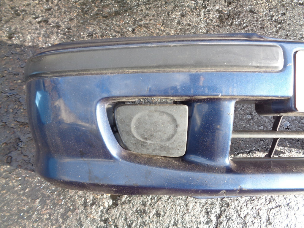 HONDA CIVIC 5 DOOR HATCHBACK 1998 COMPLETE FRONT PLASTIC BUMPER LOWER GRILL BLUE