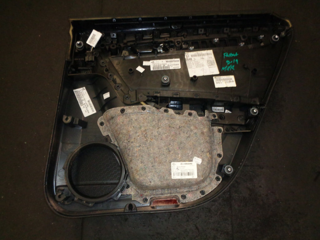 VW VOLKSWAGEN PASSAT ESTATE B7 2014 NSR PASSENGER REAR DOOR DOOR CARD 3AF867211