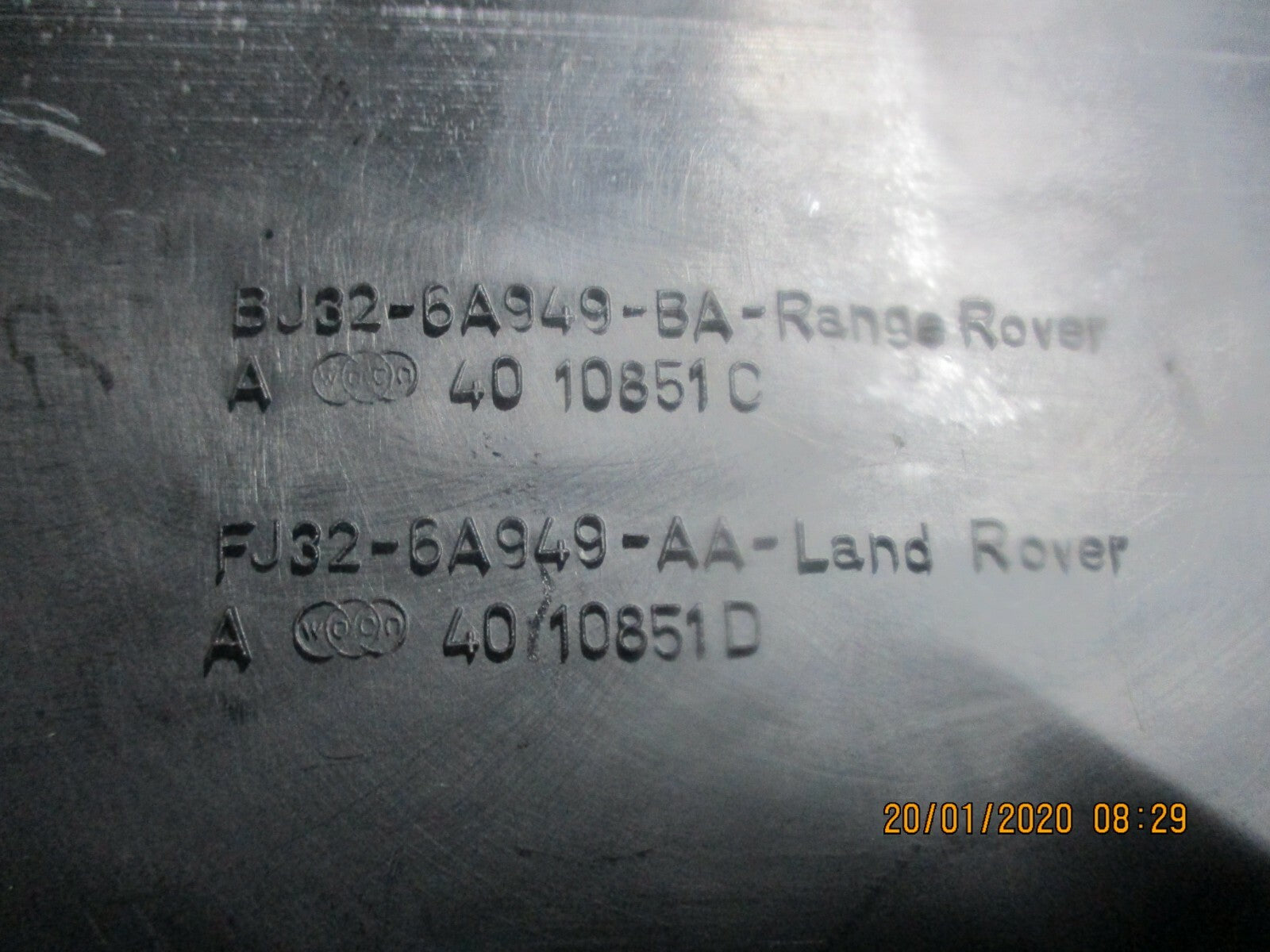 LAND ROVER DISCOVERY 2.0 DIESEL L550 2015 TOP ENGINE COVER TRIM FJ32-6A949-AA