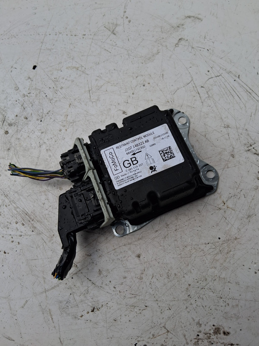 2019 FORD GALAXY MK4 AIRBAG CONTROL MODULE ECU J1GT14B321AB
