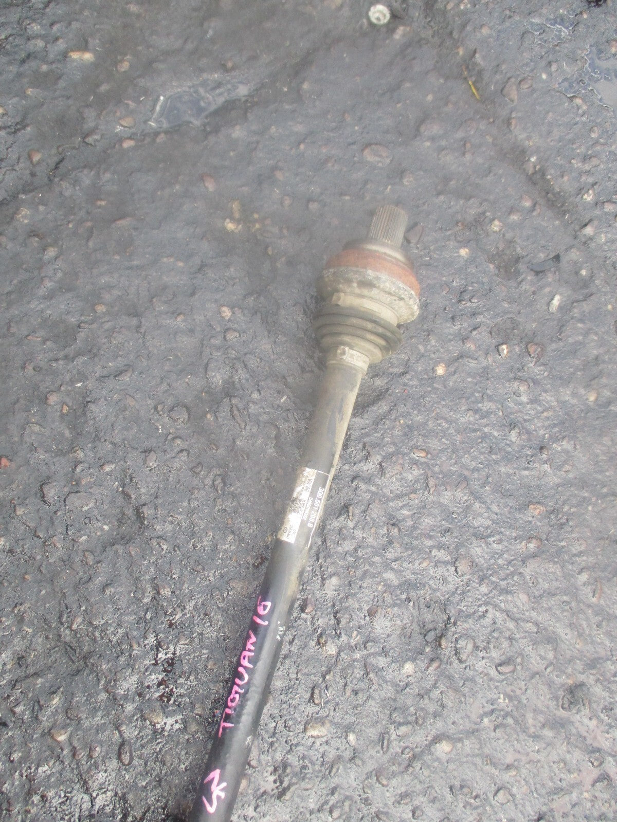 VW VOLKSWAGEN TIGUAN MK2 2016 NSR PASSENGER SIDE REAR DRIVESHAFT 3Q0501203B