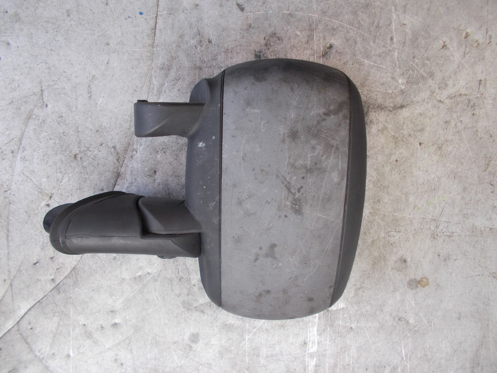 FIAT DOBLO 2007 MK1 OS DRIVER SIDE MANUAL WING MIRROR BLACK