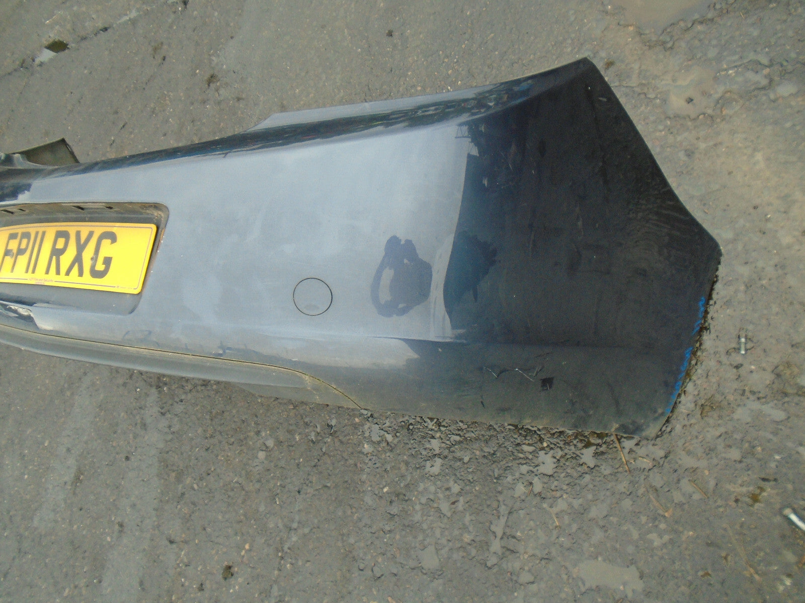 VAUXHALL INSIGNIA A 2011 REAR COMPLETE BUMPER  BLUE GREY