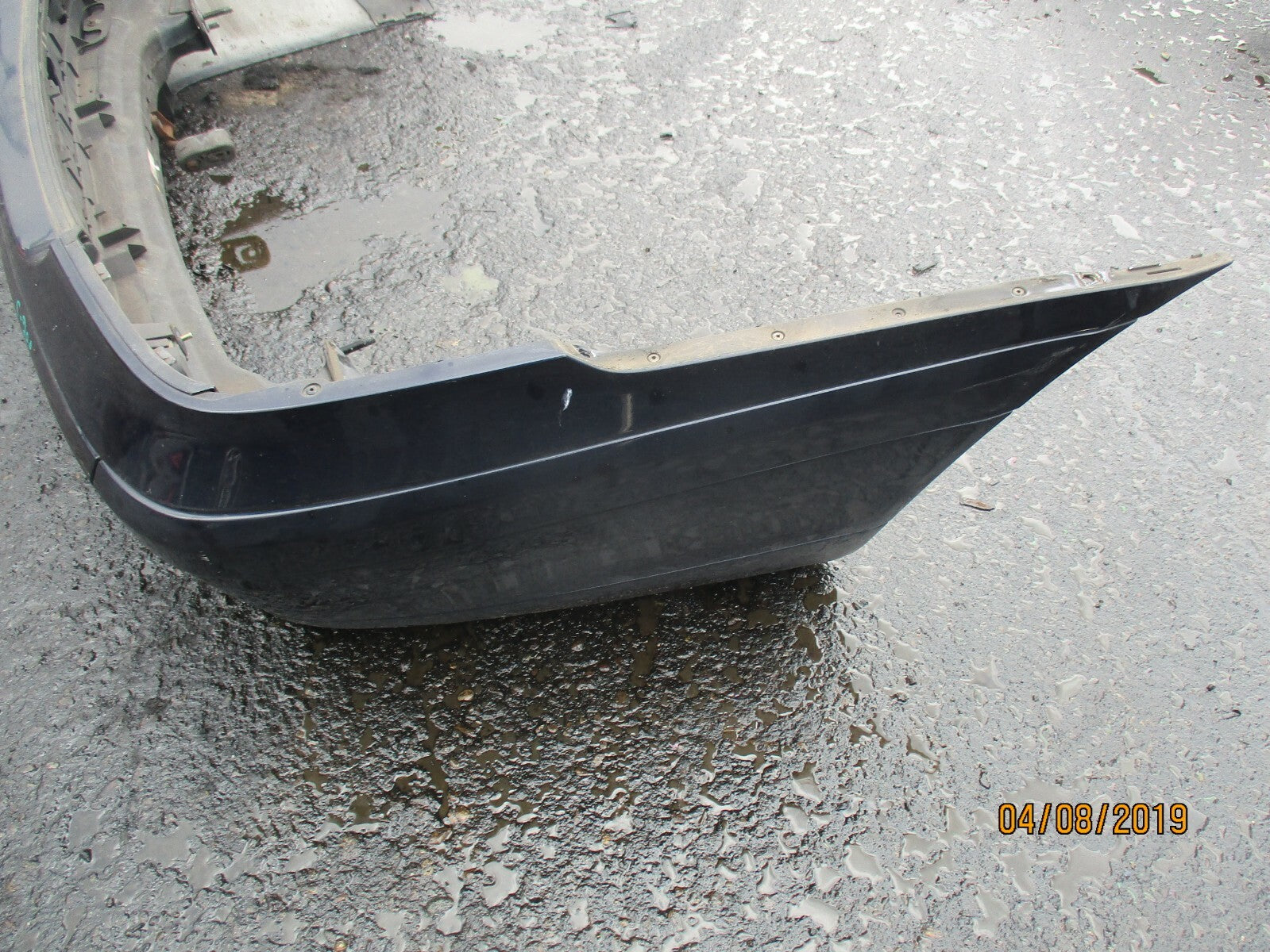 MERCEDES C CLASS W203 REAR COMPLETE BUMPER DARK BLUE 359