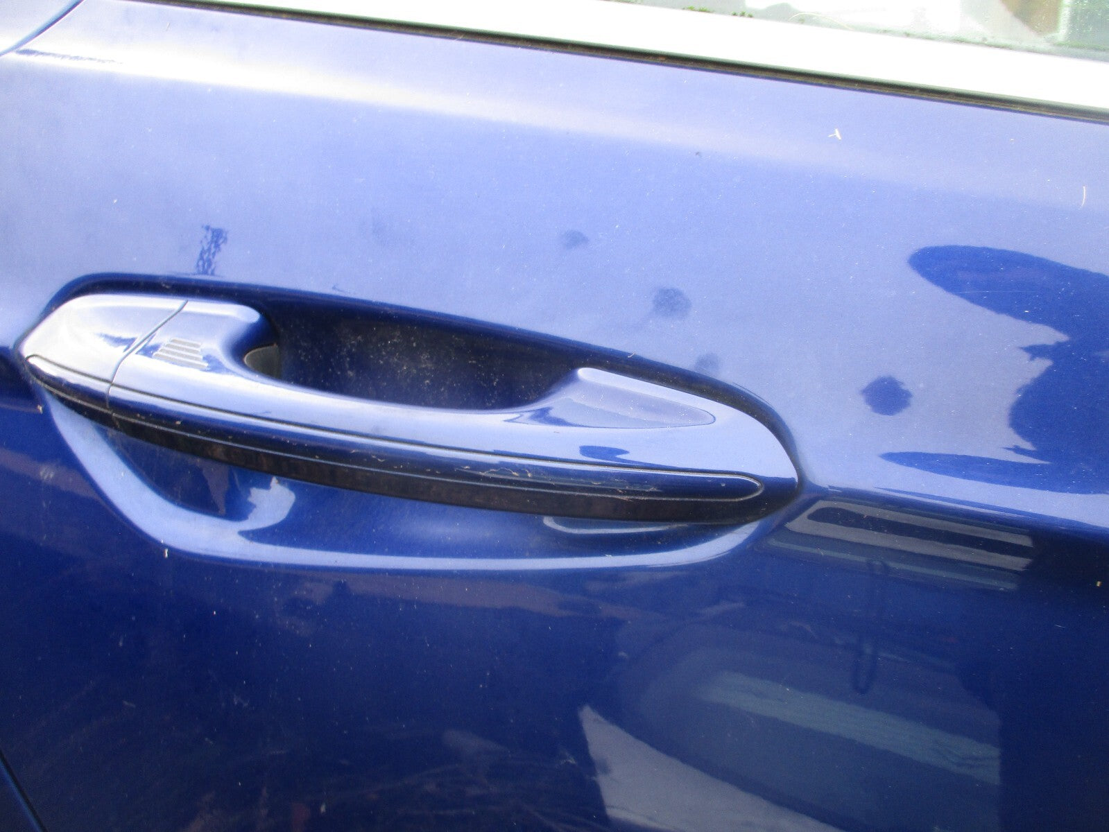 2017 FORD MONDEO MK5 HATCHBACK OSR DRIVER SIDE REAR EXTERIOR DOOR HANDLE BLUE LD