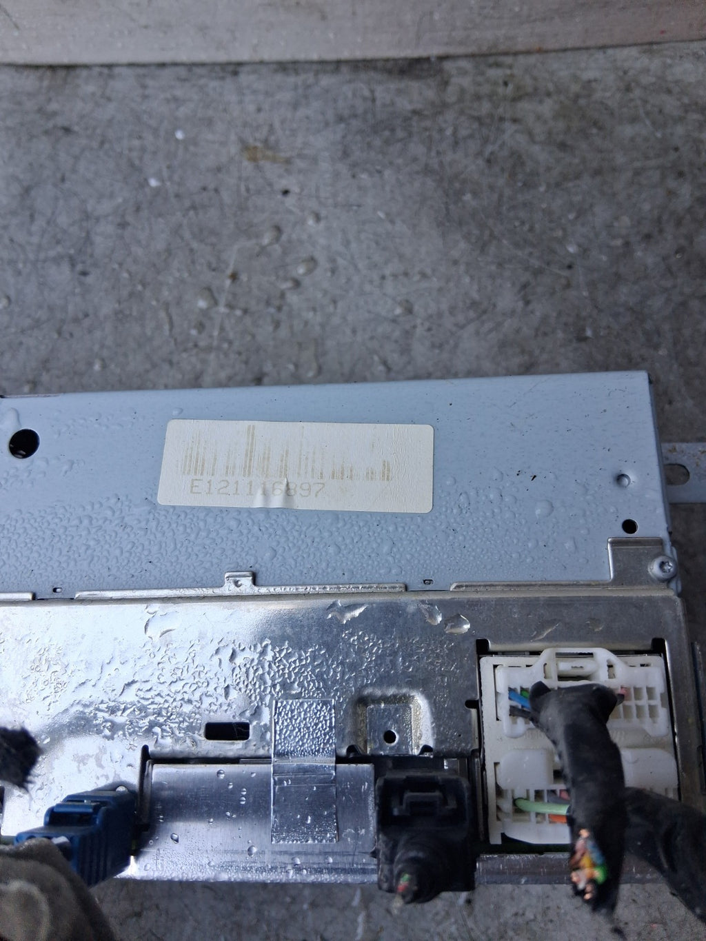 2016 NISSAN NOTE RADIO STEREO CD PLAYER SAT NAV HEAD UNIT 7513750206