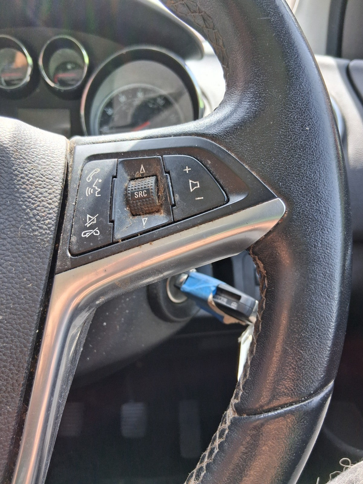 2016 VAUXHALL MERIVA B MK2 MULTIFUNCTIONAL STEERING WHEEL WITHOUT AIRBAG