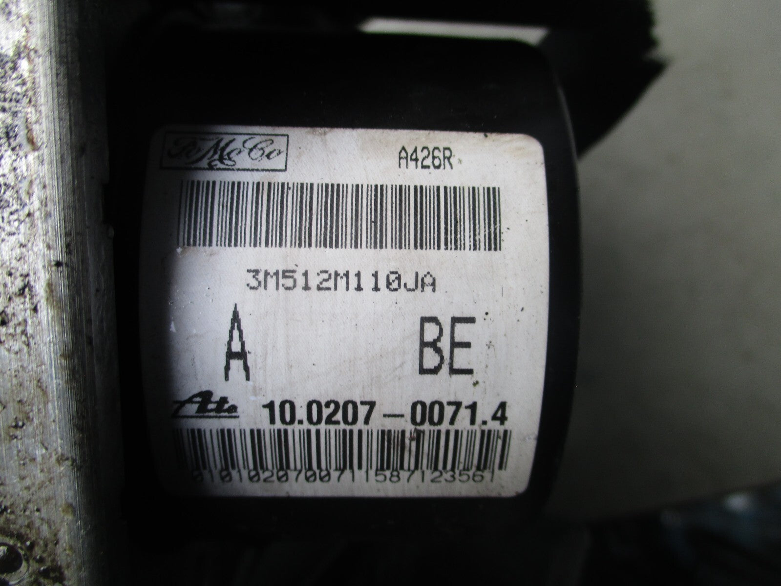 2007 FORD FOCUS MK2 1.8 PETROL ABS PUMP MODULATOR 3M512M110JA