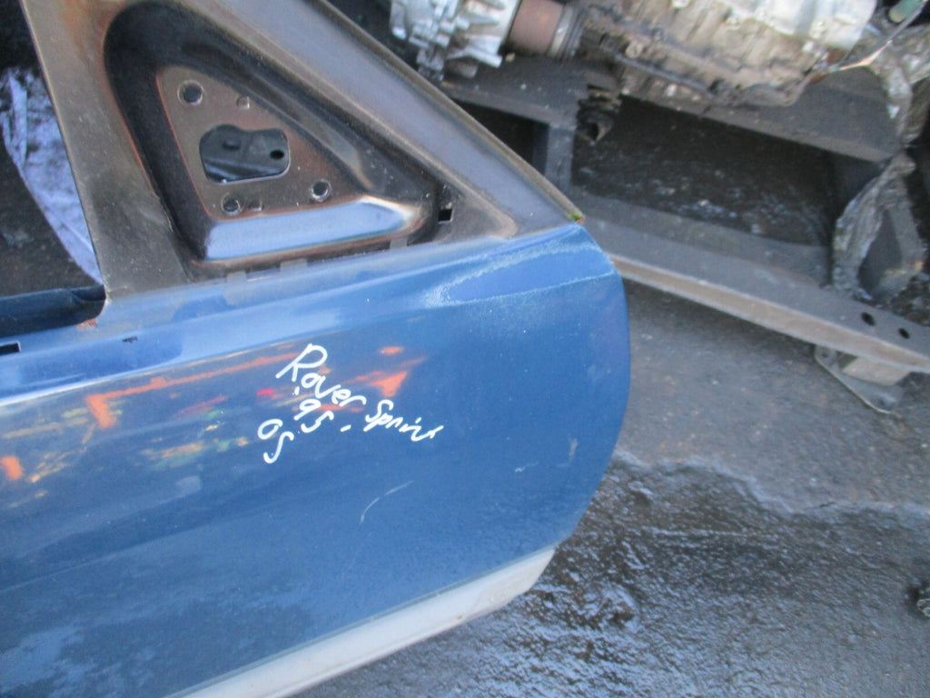 ROVER 200 R8 1993 3 DOOR OS DRIVER SIDE BARE DOOR BLUE