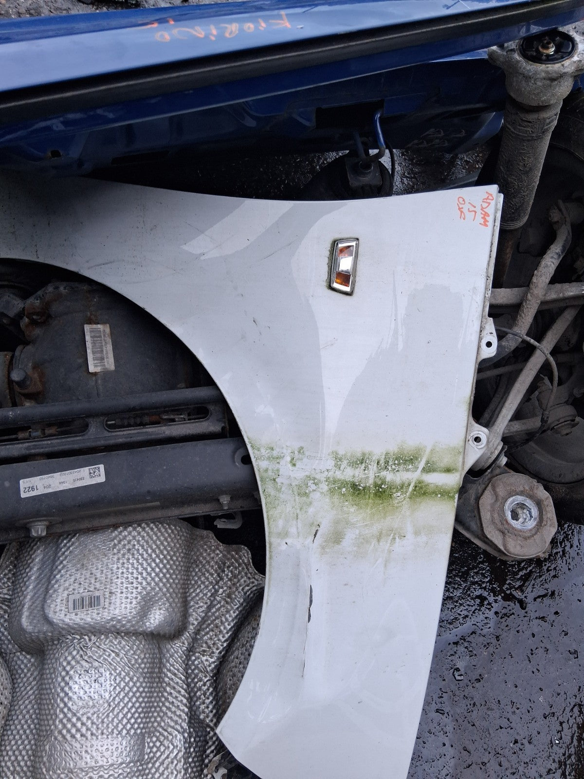 2015 VAUXHALL ADAM OSF DRIVER SIDE FRONT RIGHT WING PANEL GLACIER WHITE Z474
