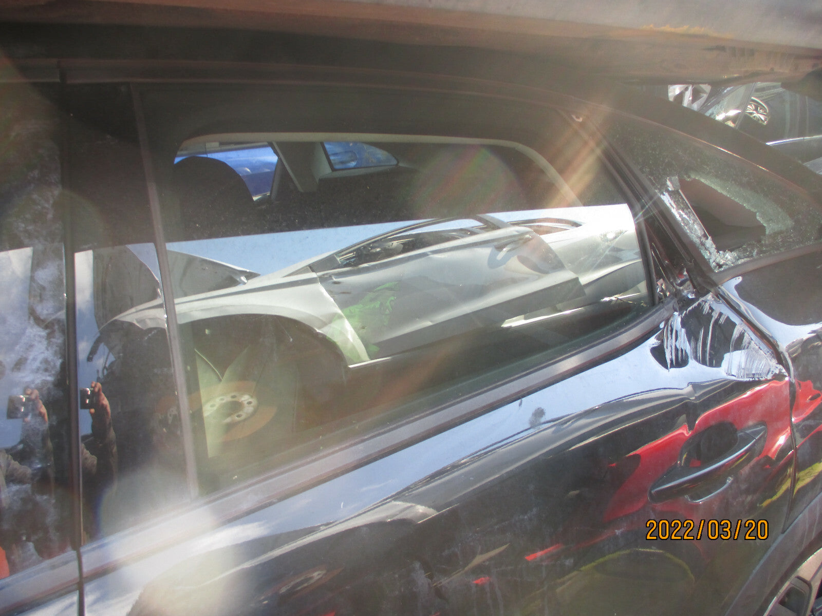 CITROEN C4 MK3 2021 NSR PASSENGER SIDE REAR DOOR WINDOW GLASS