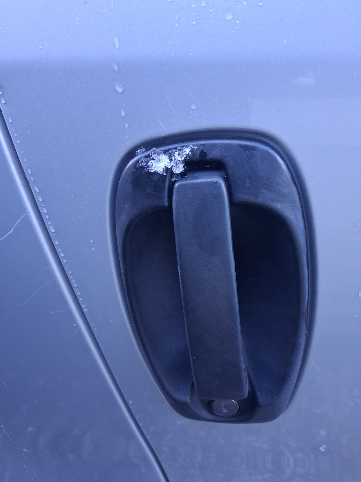 2015 VAUXHALL COMBO D OSF DRIVER SIDE FRONT RIGHT EXTERIOR DOOR HANDLE