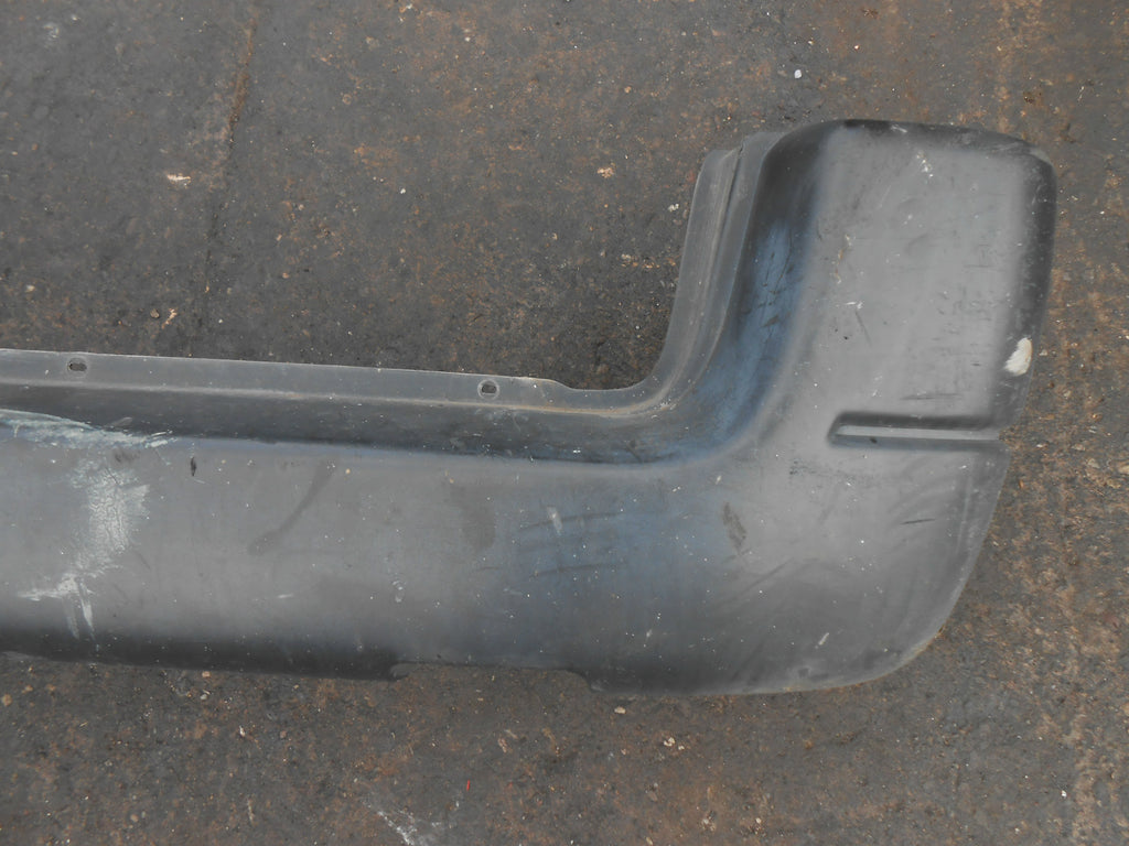 PEUGEOT PARTNER 2002 REAR BUMPER BLACK