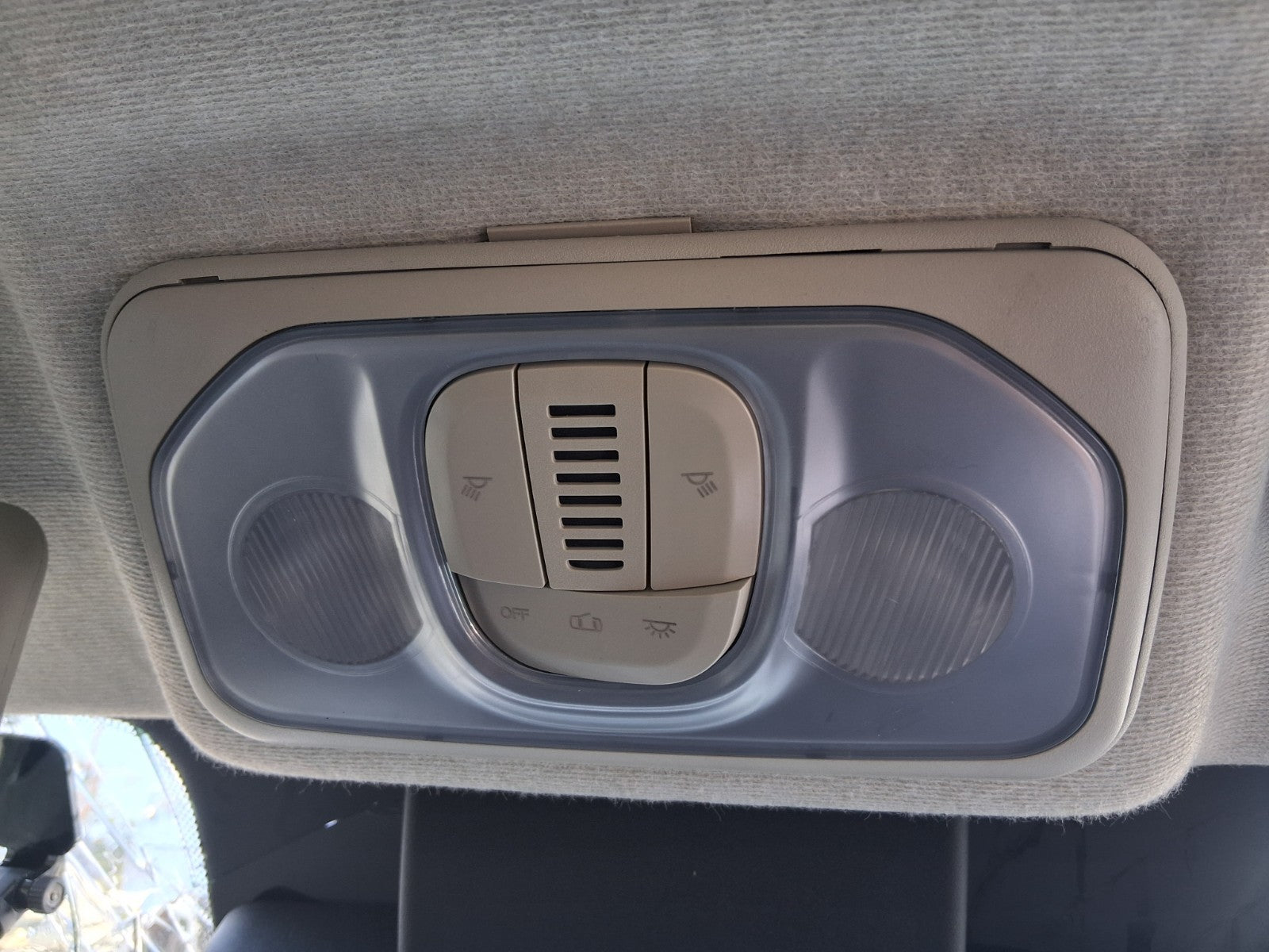2025 CITROEN RELAY MK3 FRONT INTERIOR ROOF READING LIGHT