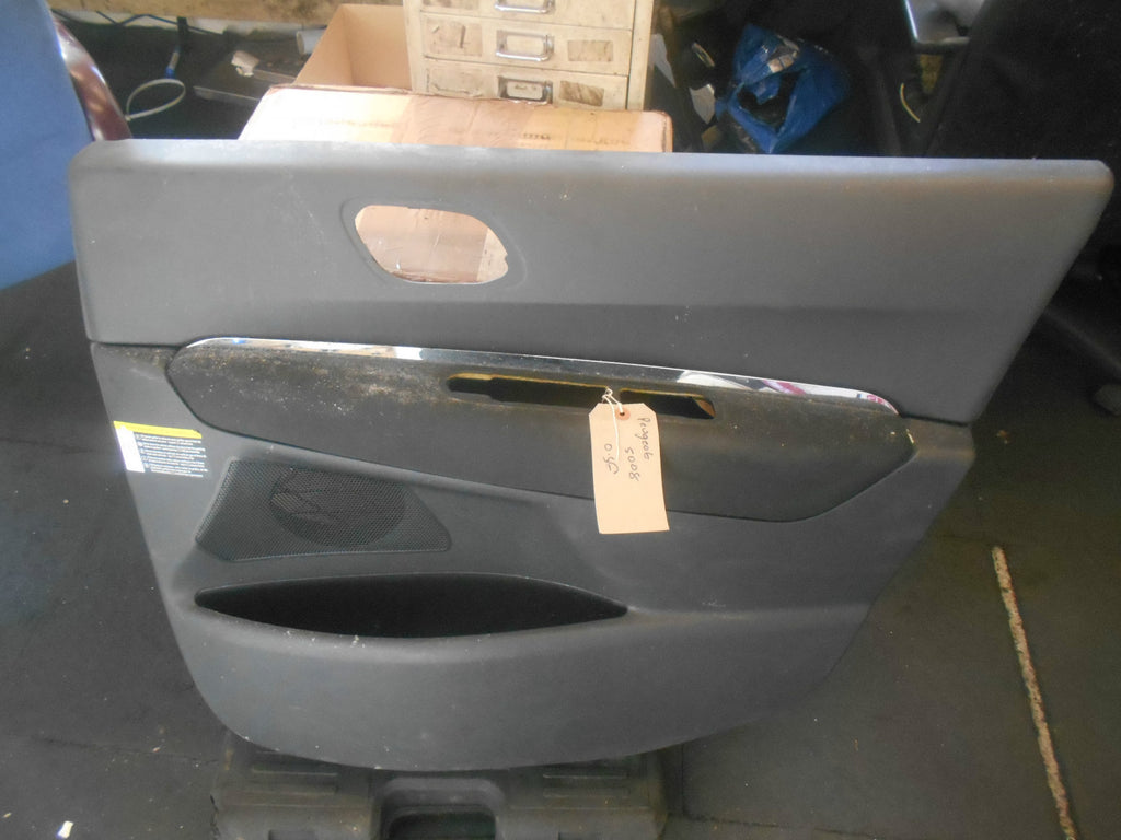 PEUGEOT 5008 2015 MPV OSF DRIVER SIDE FRONT DOOR CARD PANEL 9683035577