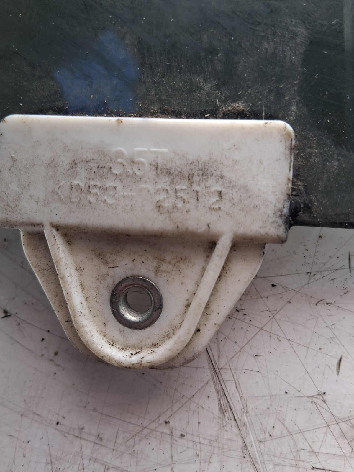 2013 MAZDA CX5 MK1 OSR REAR OFF RIGHT DRIVER SIDE WINDOW GLASS
