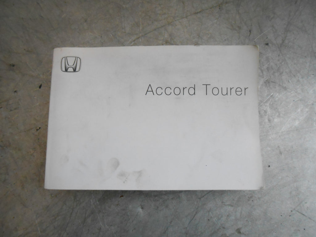 HONDA ACCORD MK7 TOURER (ESTATE) OWNERS DRIVERS HANDBOOK WALLET