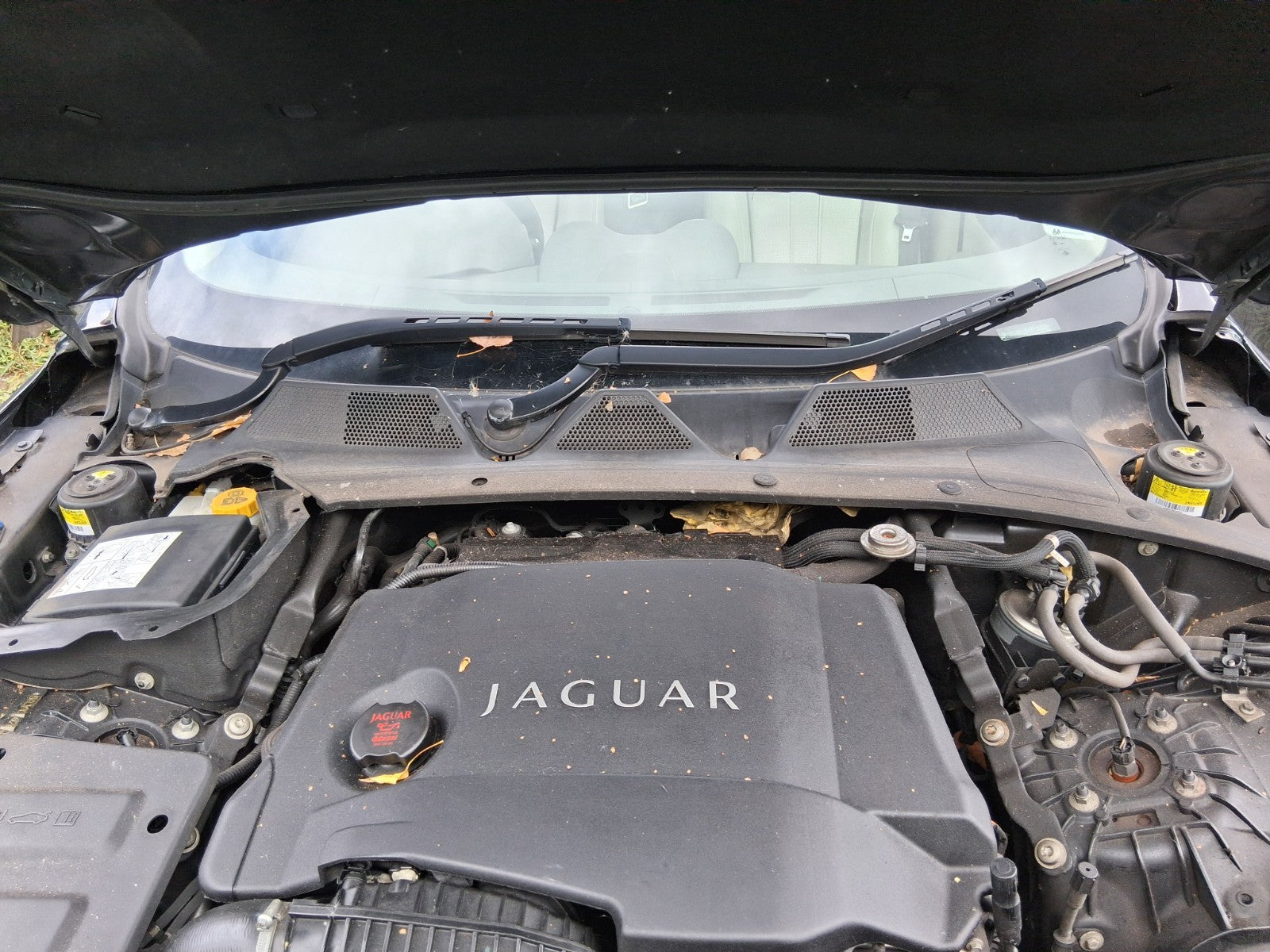 2012 JAGUAR XJ X351 3.0 DIESEL FRONT WINDSCREEN SCUTTLE PANEL