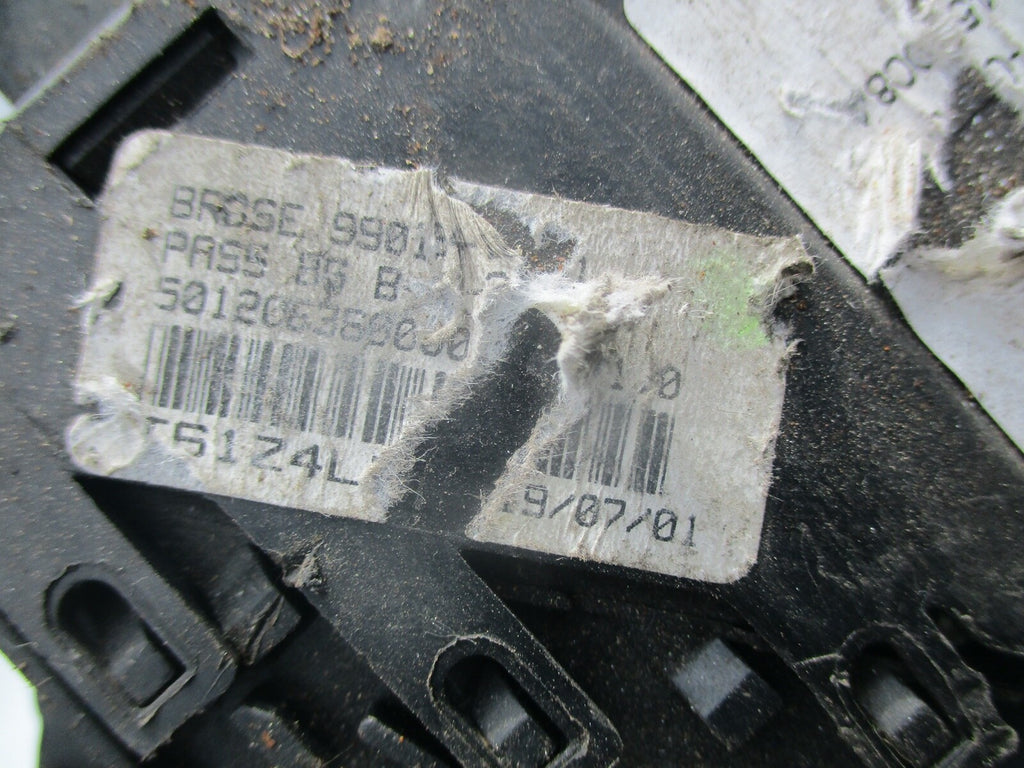 PEUGEOT 307 2004 3 DOOR HATCHBACK NS PASSENGER SIDE WINDOW MOTOR 9637131680