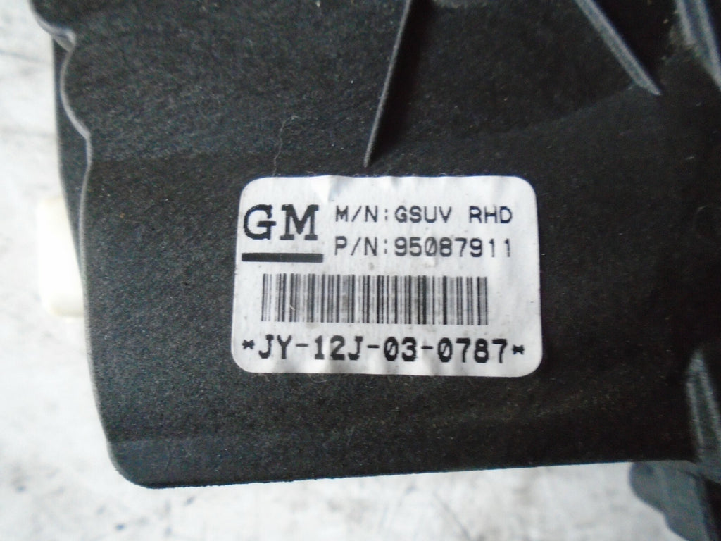 VAUXHALL MOKKA 2013 MK1 J13 ACCELERATOR THROTTLE PEDAL 95087911
