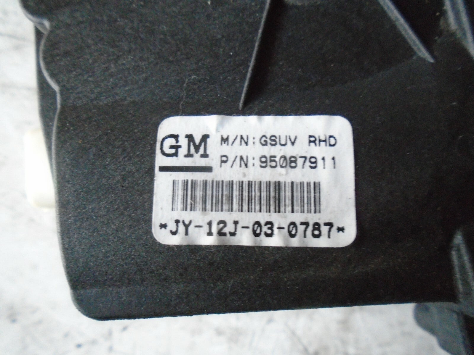 VAUXHALL MOKKA 2013 MK1 J13 ACCELERATOR THROTTLE PEDAL 95087911