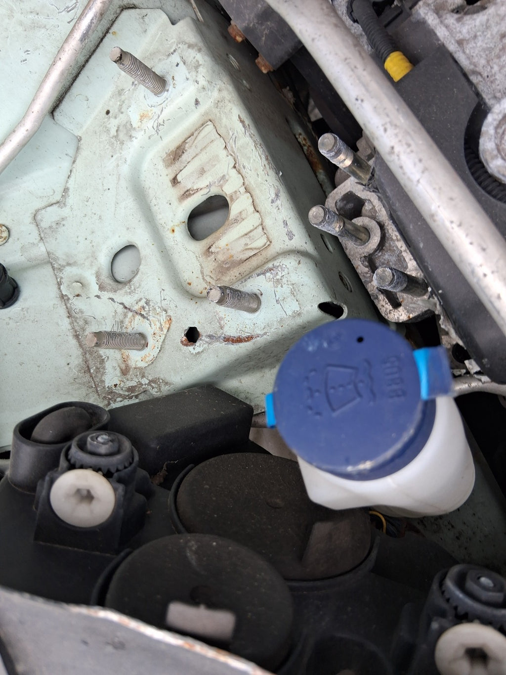 2015 FIAT 500 LOUNGE MK1 1.2 PETROL WINDSCREEN WASHER BOTTLE TANK RESERVOIR