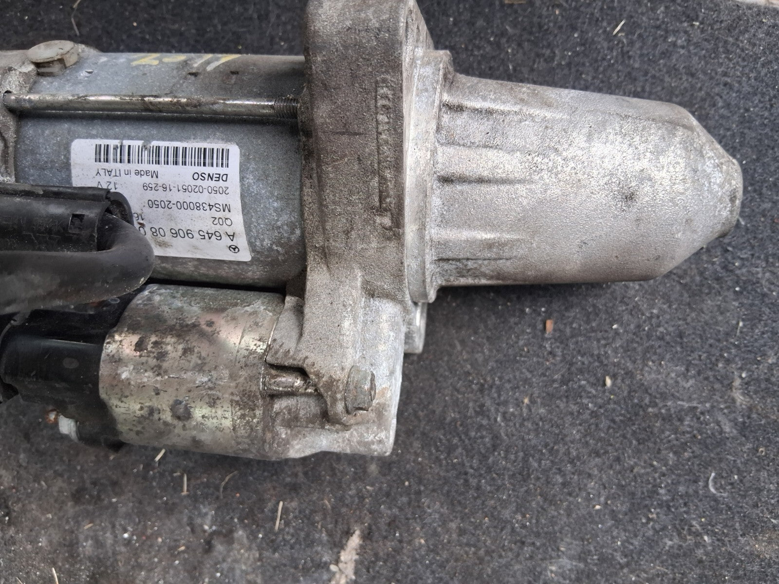 MERCEDES BENZ 2017 A CLASS W176 1.5 DIESEL STARTER MOTOR A6459060800
