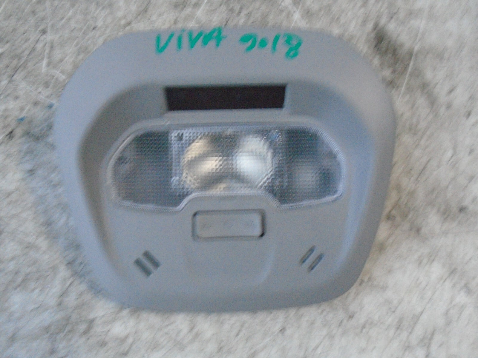 VAUXHALL VIVA 2018 FRONT INTERIOR COURTESY ROOF LIGHT