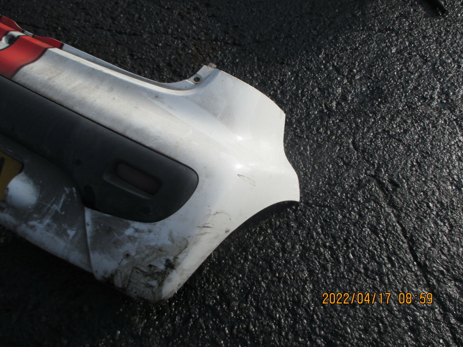 PEUGEOT 107 2007 REAR COMPLETE BUMPER