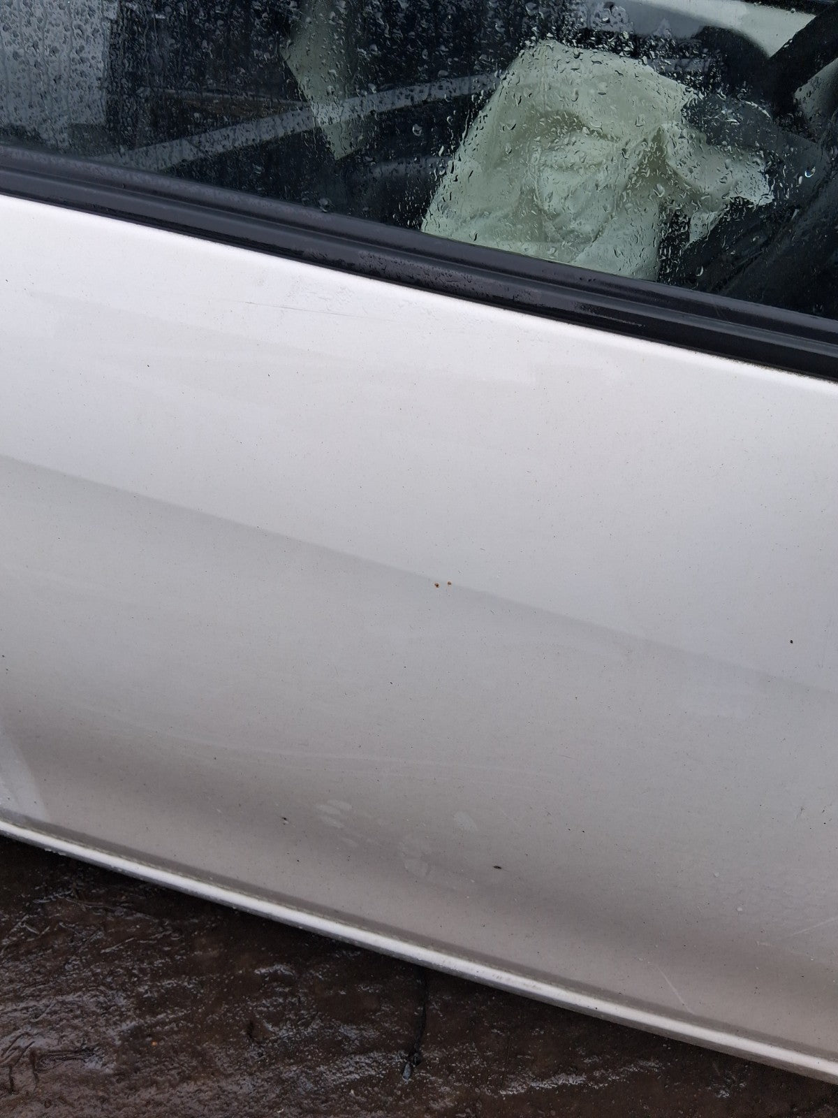 2019 PEUGEOT 108 3 DOOR MK2 OS DRIVER SIDE RIGHT BARE DOOR SOLID WHITE KWD