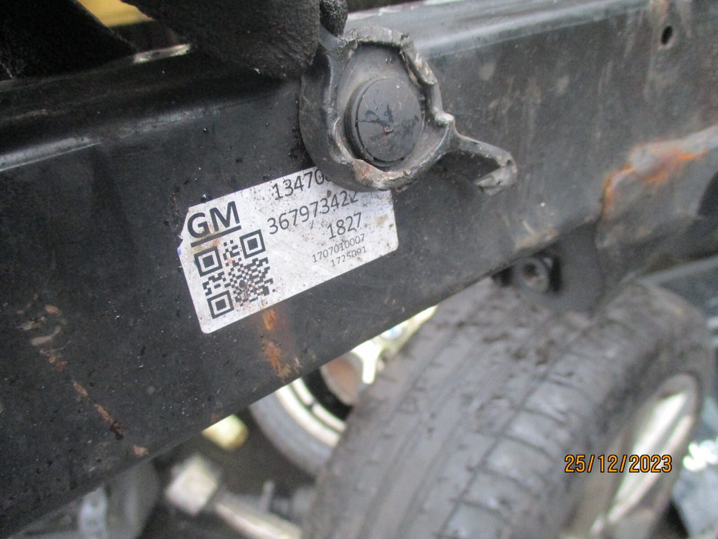 VAUXHALL ZAFIRA C 2016 1.4 PETROL FRONT SUBFRAME CARRIER 13470627