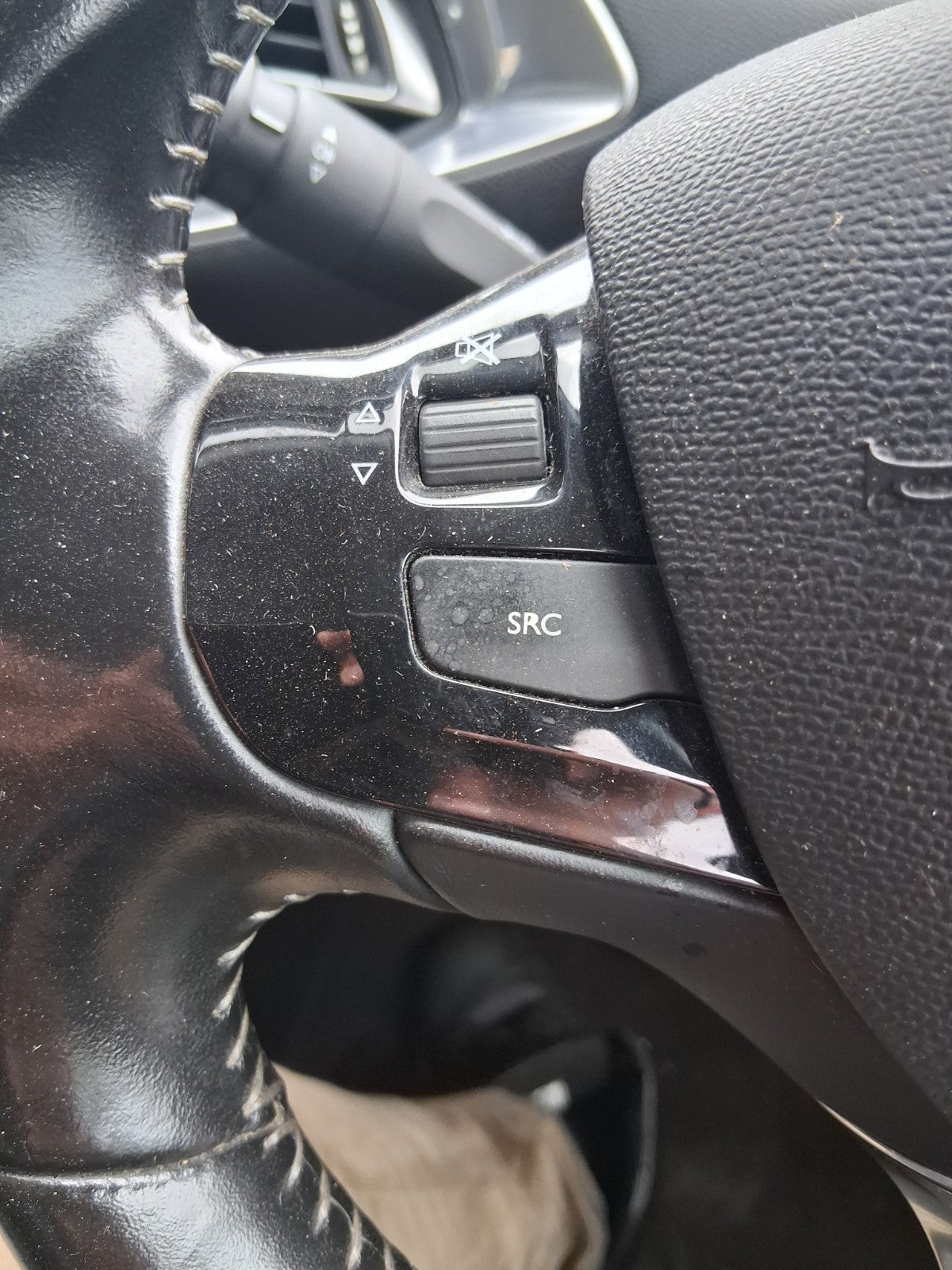 2015 PEUGEOT 308 MK2 ESTATE MULTIFUNCTIONAL STEERING WHEEL WITHOUT AIRBAG