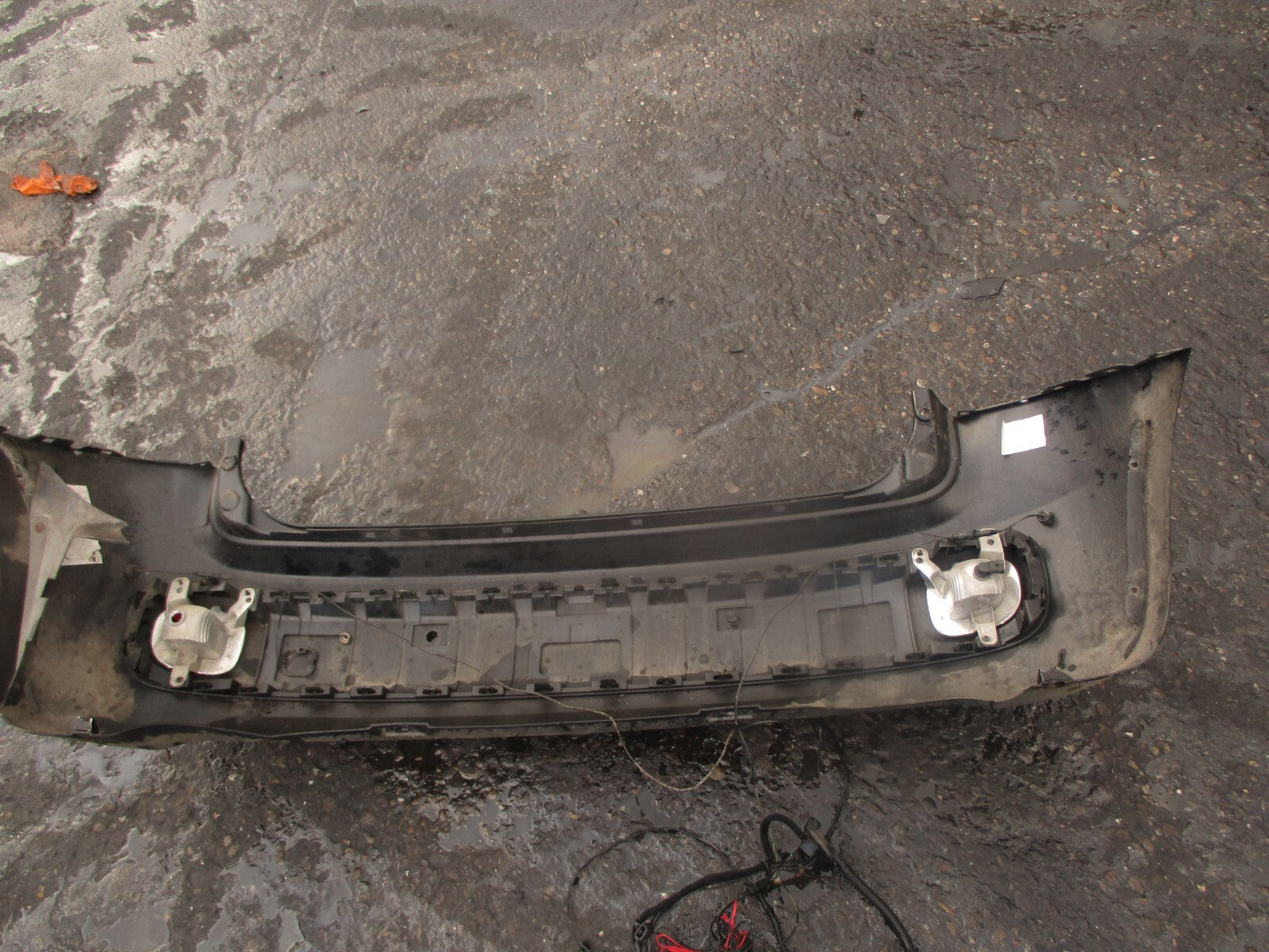 2018 FIAT PANDA 319 REAR BUMPER BLACK