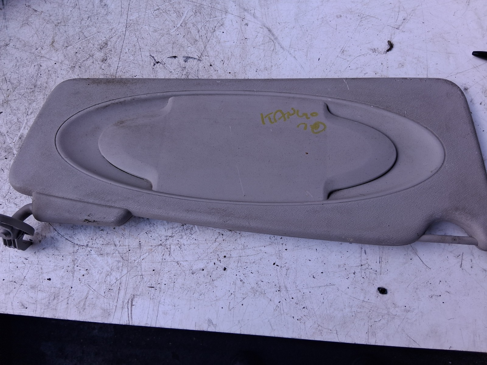 2020 RENAULT KANGOO MK2 OSF DRIVER SIDE FRONT RIGHT SUN VISOR SHADE