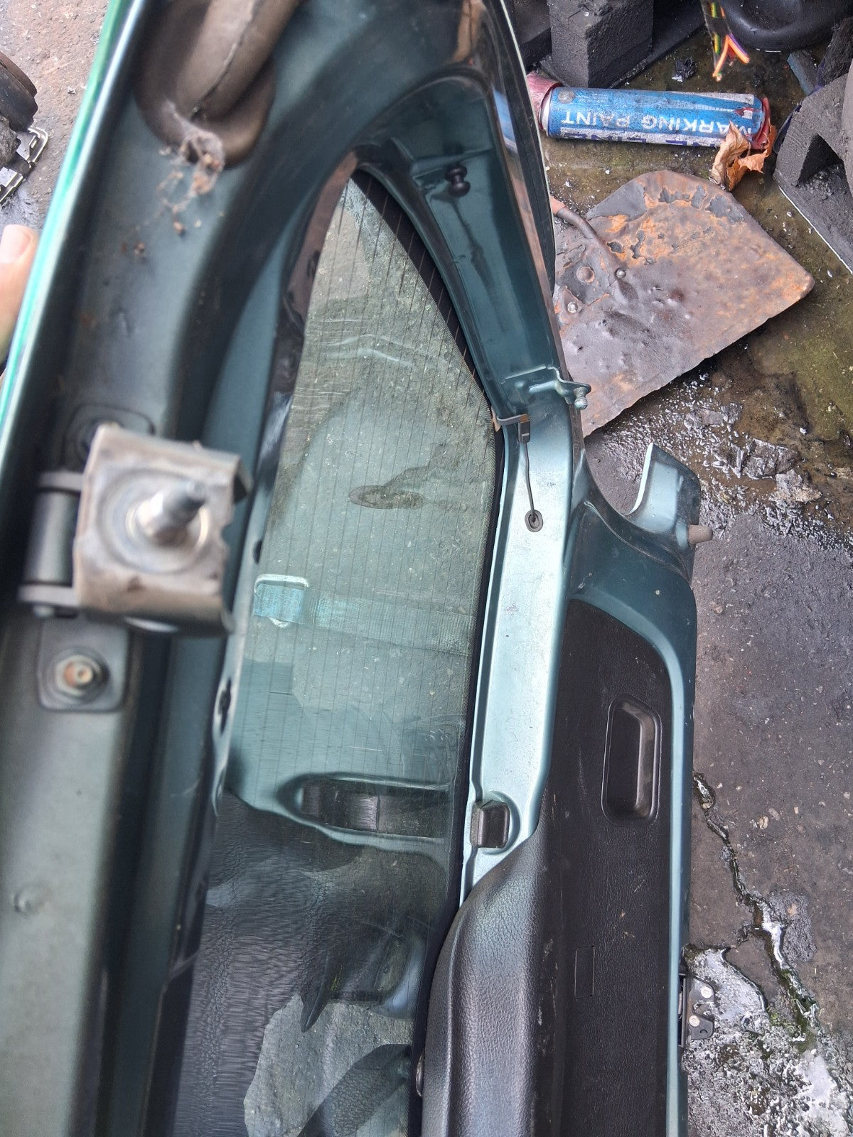 2001 PEUGEOT 206 COMPLETE REAR TAILGATE BOOTLID GREEN