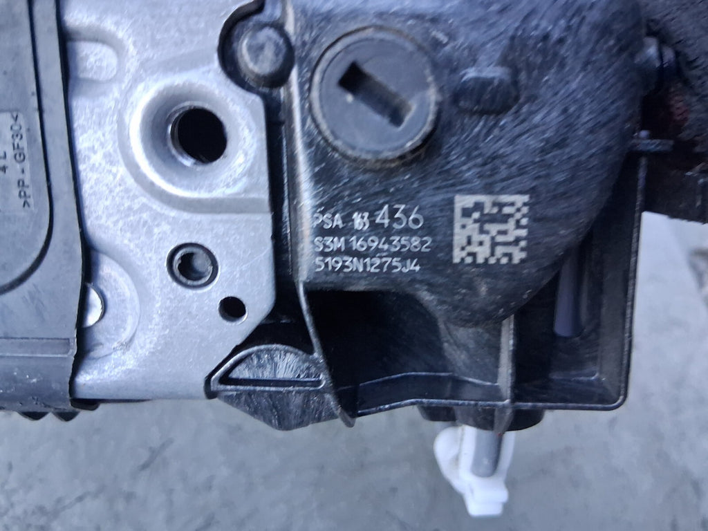2023 CITROEN BERLINGO MK3 NSF PASSENGER SIDE FRONT DOOR LOCK MECHANISM PSA163436