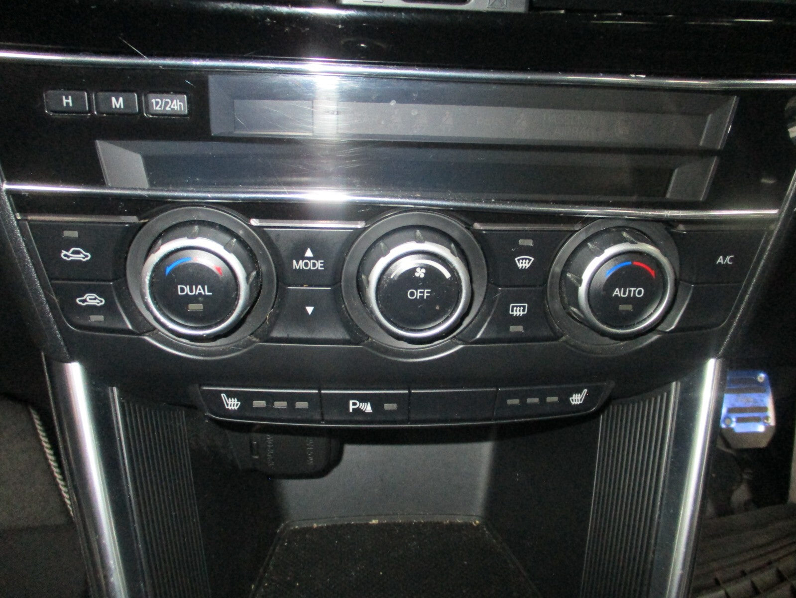 2013 MAZDA CX 5 MK1 HEATER AC CLIMATE CONTROL SWITCH PANEL
