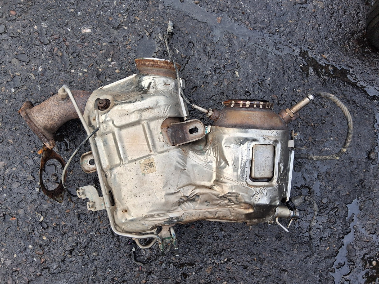 2024 FIAT DUCATO MK3 2.2 DIESEL PARTICULATE FILTER CATALYTIC CONVERTER 46857617