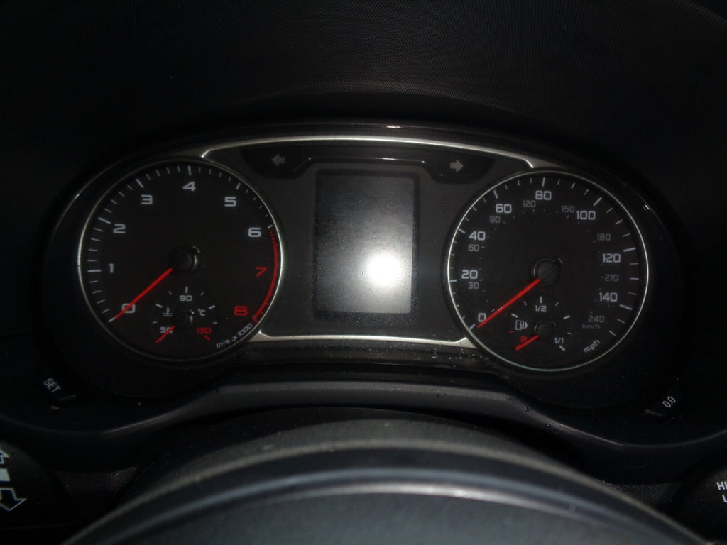 AUDI A1 SPORT 8X 2015 1.4 TFSI SPEEDO SPEEDOMETER CLOCKS INSTRUMENT CLUSTER