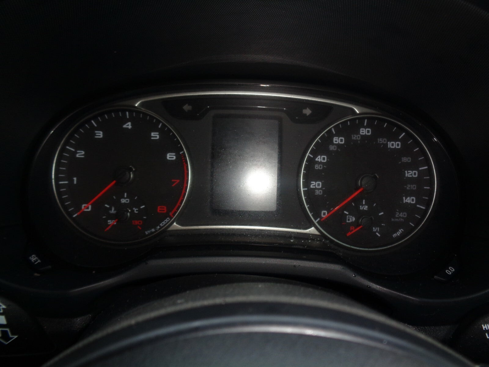 AUDI A1 SPORT 8X 2015 1.4 TFSI SPEEDO SPEEDOMETER CLOCKS INSTRUMENT CLUSTER