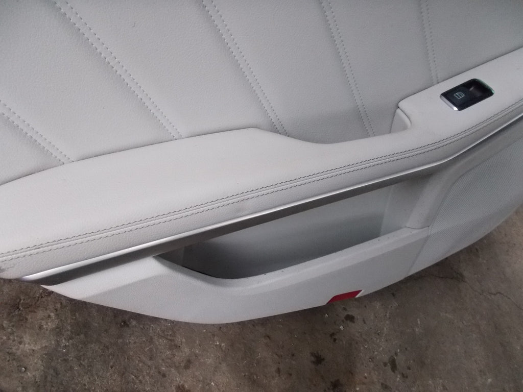 MERCEDES E CLASS W212 2016 NSR PASSENGER SIDE REAR DOOR CARD WHITE