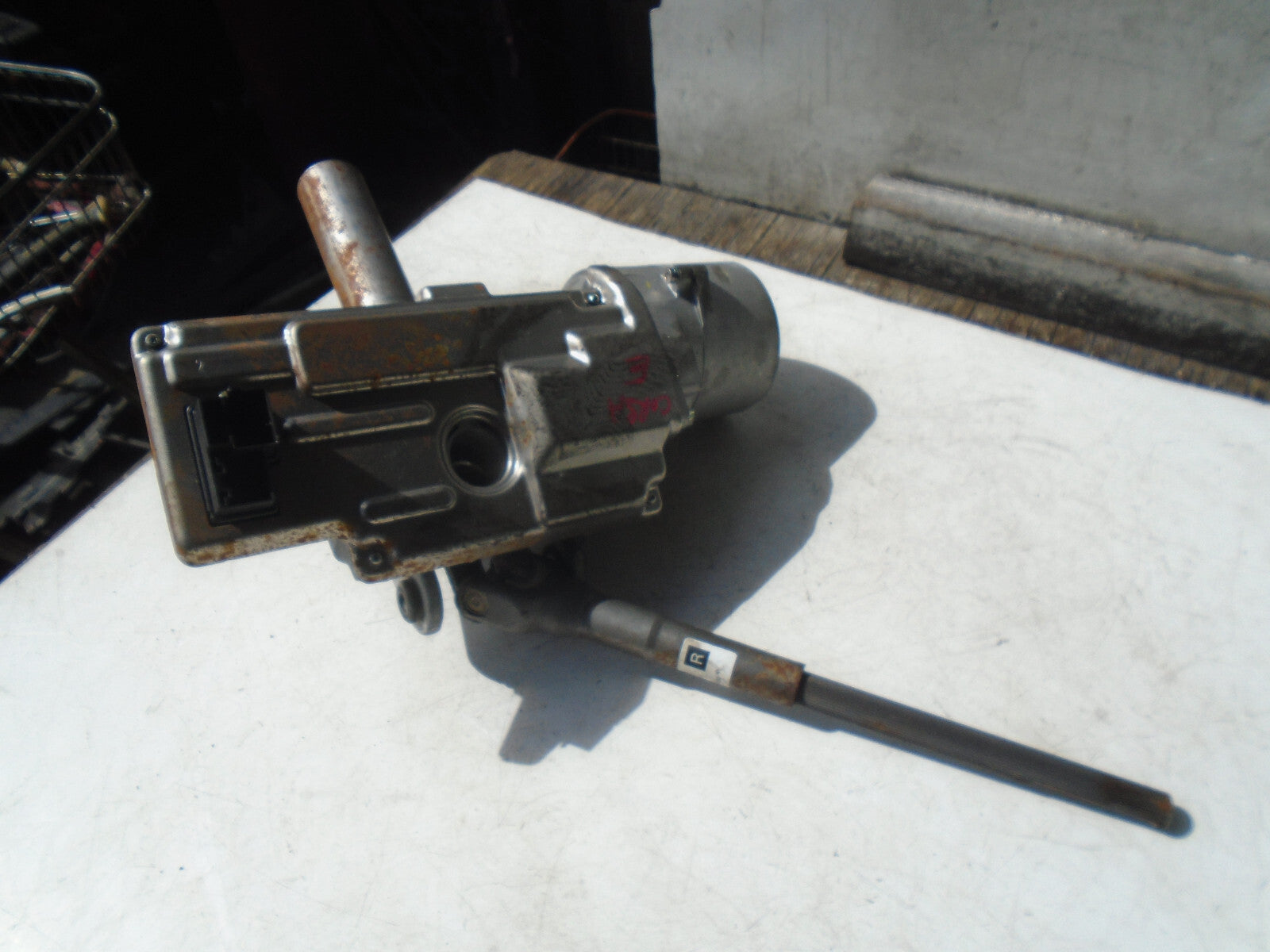 VAUXHALL CORSA E 2015 ELECTRONIC POWER STEERING COLUMN 13428866
