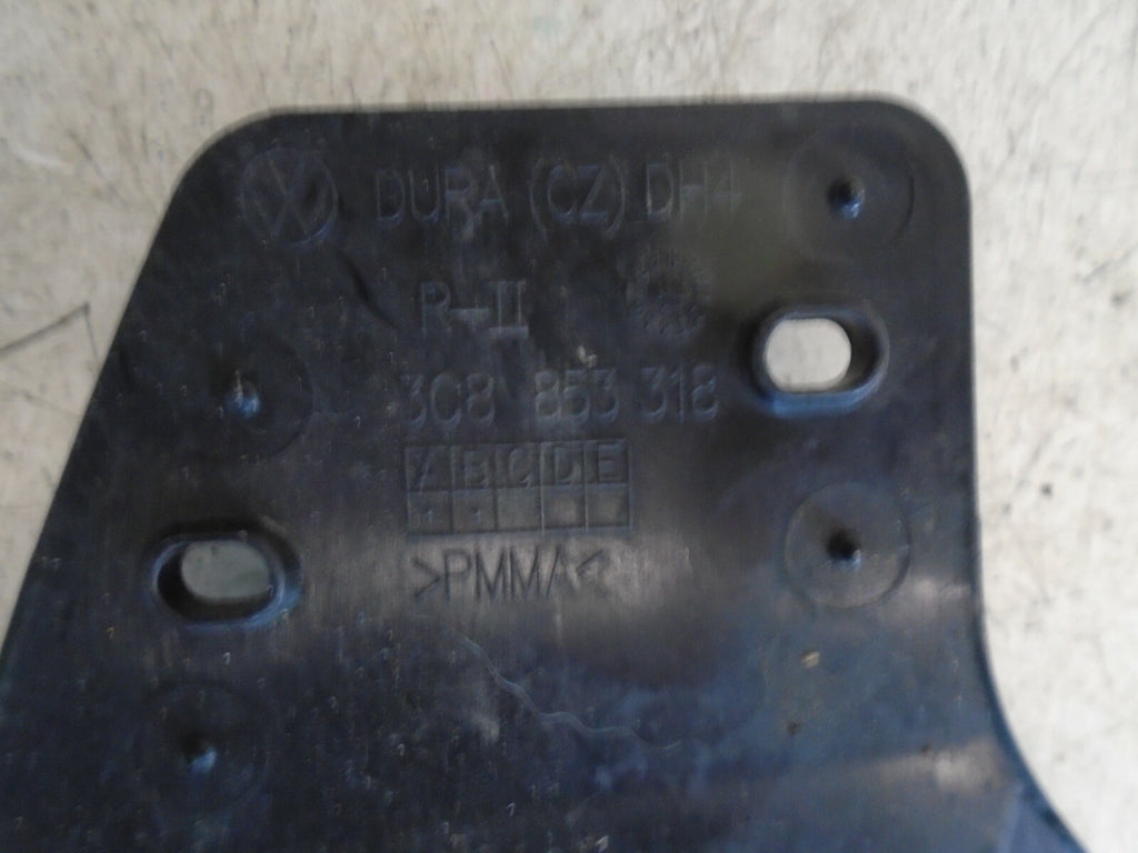 VOLKSWAGEN PASSAT OSF FRONT DRIVER SIDE EXTERIOR PILLAR TRIM 3C8853318